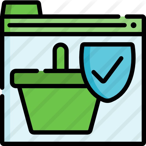 See more icon inspiration related to seo and web, commerce and shopping, online shopping, shopping basket, protection, secure, interface, security and shield on Flaticon.