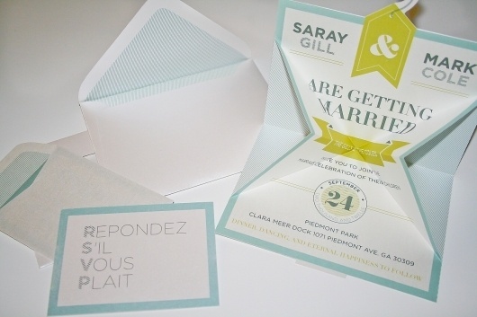 Stephany Gill | Saray & Mark #gill #invitations #stephan #wedding #production