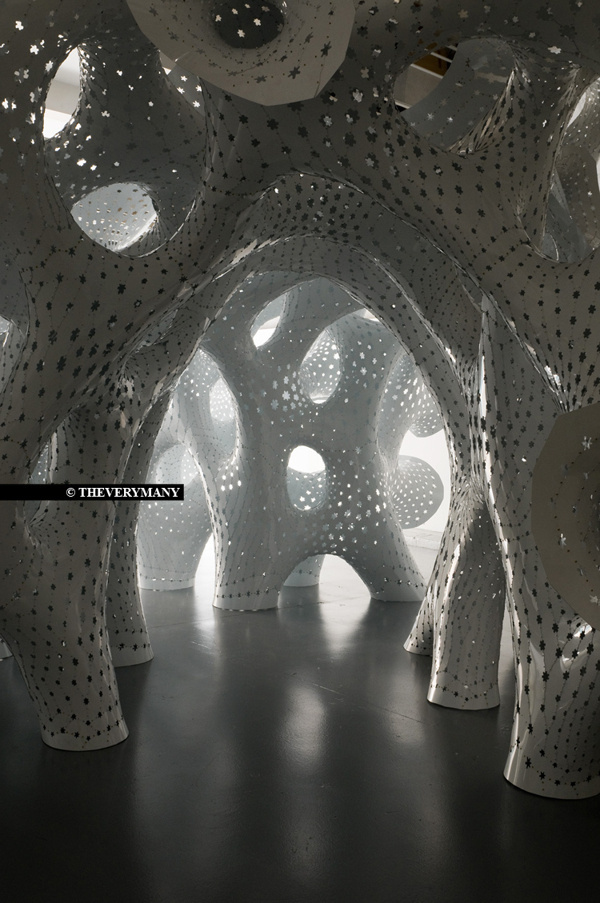 CJWHO ™ (Frac Centre Pavilion by THEVERYMANY Design team:...) #construction #installation #design #rhino #architecture #art #3d