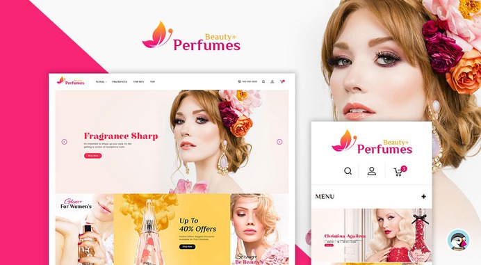 #Beauty #Perfumes Store - #Prestashop #Responsive #Theme | #TemplateTrip #eCommerce #Website #Template