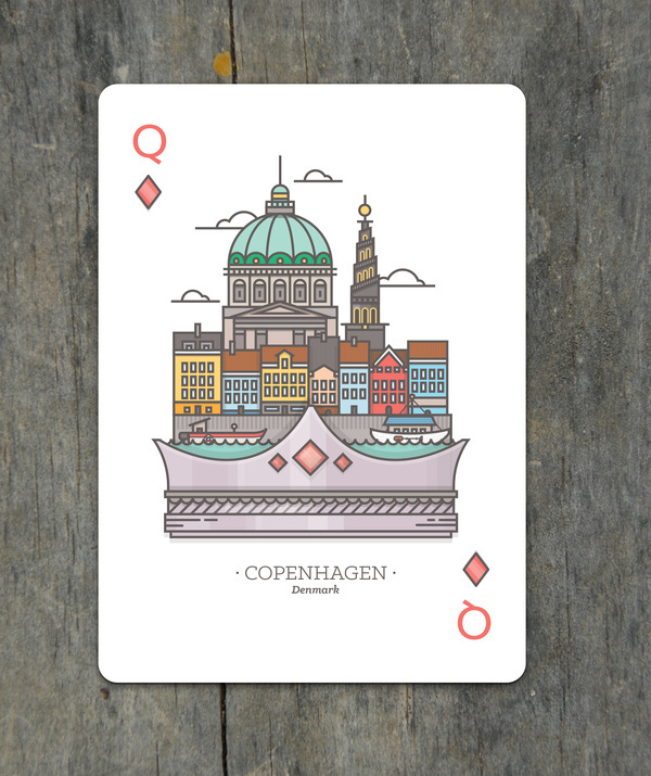 Coppenhagen_card #illustration