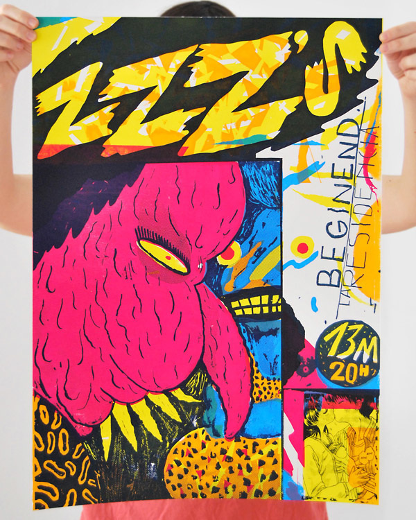 MARTÍN LÓPEZ LAM #poster #screenprint #illustration