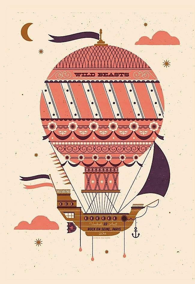 Screen Printed Gig Posters #gig #design #print #screen #poster