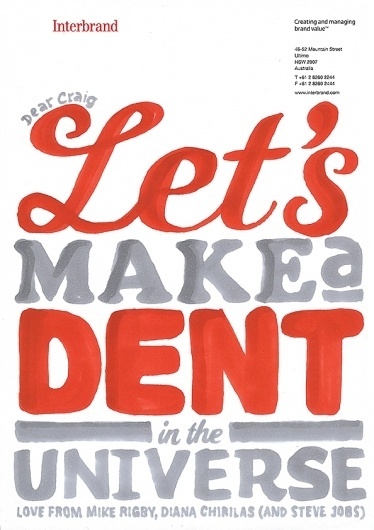 We Love Typography #dent
