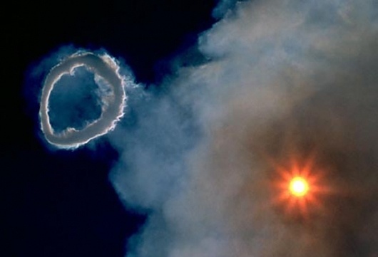 Creative Review - What does a ton of CO2 look like? #sun #cloud #sky #co2 #photography