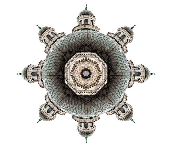kaleidoscopic architectural compositions by cory stevens #stevens #cory #photography #architecture #art