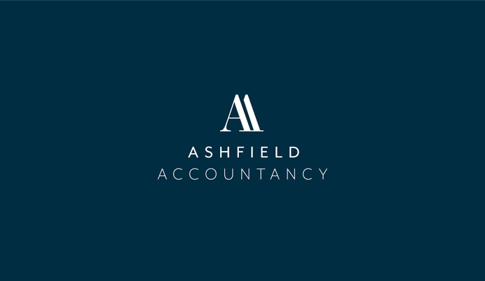 Ashfield Accountancy branding and logo design, by Redspa http://redspa.uk