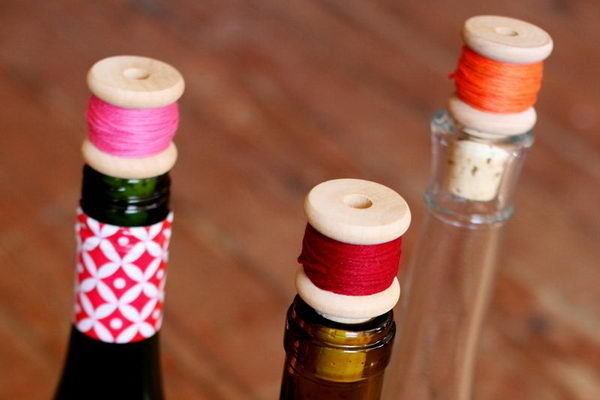 Homemade Wine Cork Crafts #cork #diy #wine