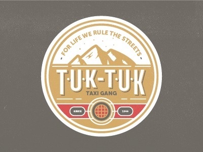 Tuk tuk badges #badge