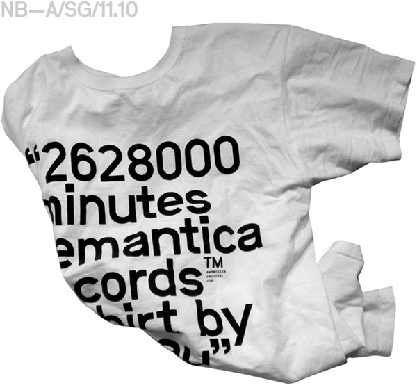 Semantica T #apparel #print #tshirt #shirt #screen #type #typography