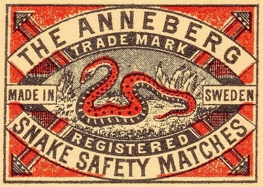 Typography / snake #type #vintage #label
