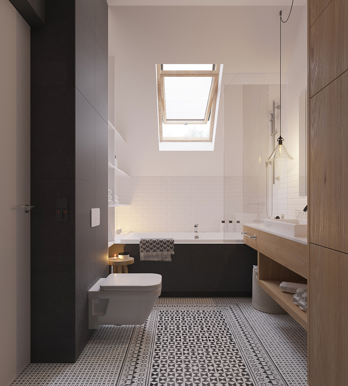 Minimal scandinavian house Kolodishchi