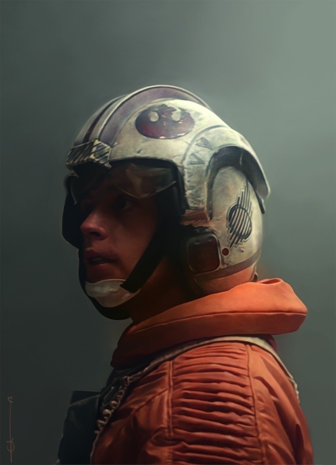 photorealistic illustration by euclase. Star wars #photorealistic #wars #star #illustration
