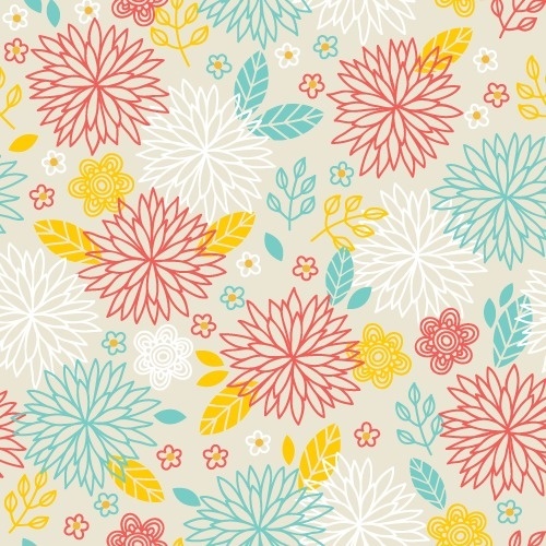 Floral Meadow on Behance #pattern #summer