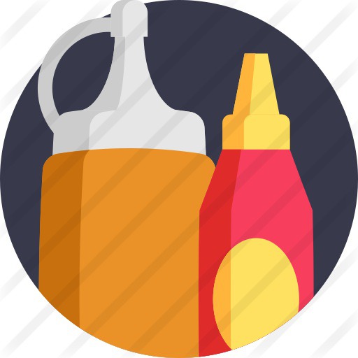 See more icon inspiration related to food and restaurant, mustard, condiment, ketchup, sauces, sauce, spicy and food on Flaticon.