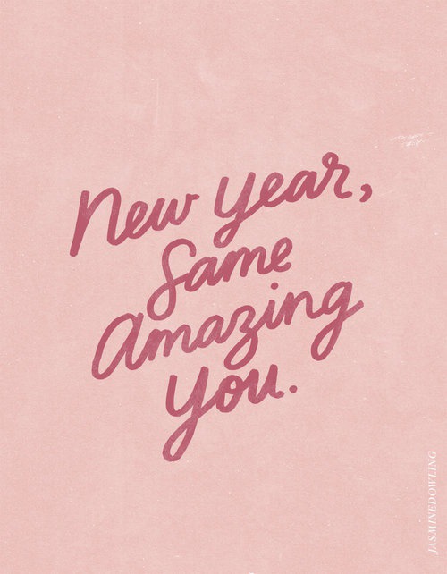 NEW YEAR NEW YOU