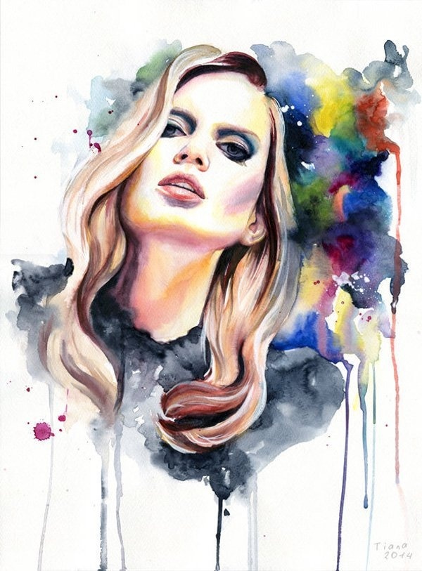 Watercolor Paintings by Cora and Tiana #watercolor #paintings