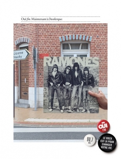 Oui FM Dunkerque | AGENCE LEG #agency #campaign #design #graphic #leg #poster #music