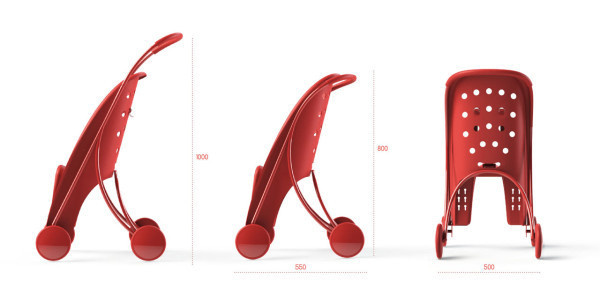 pahoj-stroller-bike-seat-2 #stroller #seat #bike