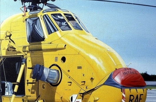 All sizes | Wessex. d1 | Flickr - Photo Sharing! #yellow #helicopter #wessex #rescue #painting #raf
