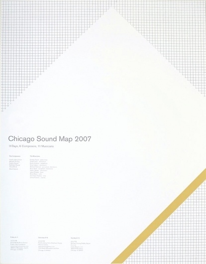 Chicago Sound Map | Sonnenzimmer - Sonnenzimmer #screen #print #poster #sonnenzimmer