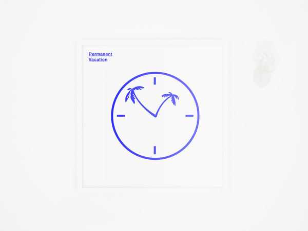 Pemanent Vacation #print #vacation #poster