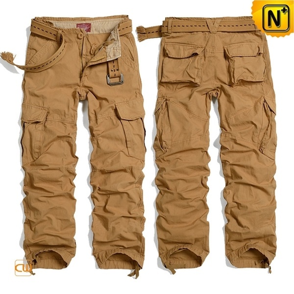 Mens Cotton Cargo Hiking Travel Pants CW100036 #hiking #cargo #pants