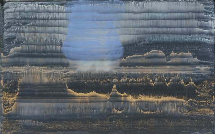 Matteo Montani // Oil on sandpaper