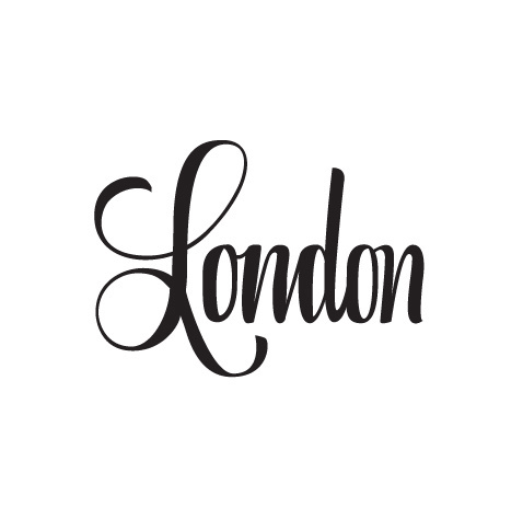 LDN | @spencerventure | spencerventure.com #lettering #handdrawn #logo #letterforms #penandink #ink #digital #blackandwhite #brushlettering