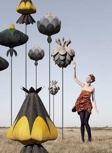 Form Us With Love for Bolon » Retail Design Blog #interior #form #fabric #design #with #us #love #flowers