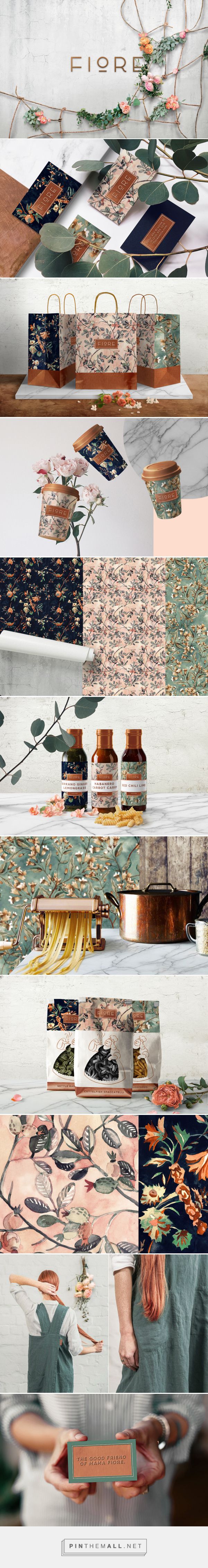 FIORE Italian Restaurant Branding by Noname Branding