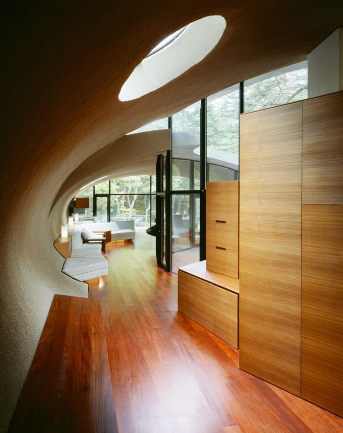 Shell House | Futuristic Forest Home by Artechnic