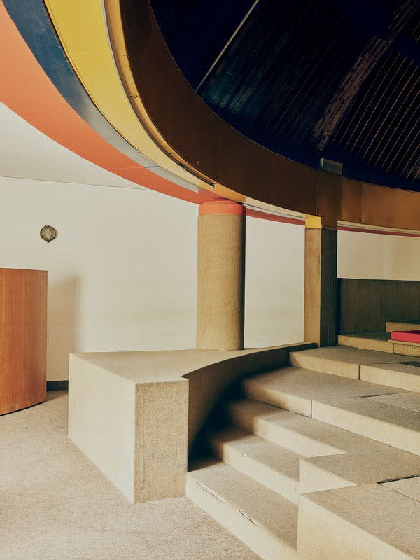 The interior of the former La Serra Complex.