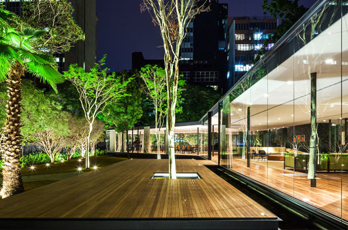 Glass Pavilion at the Gardens of Sao Paulo - InteriorZine