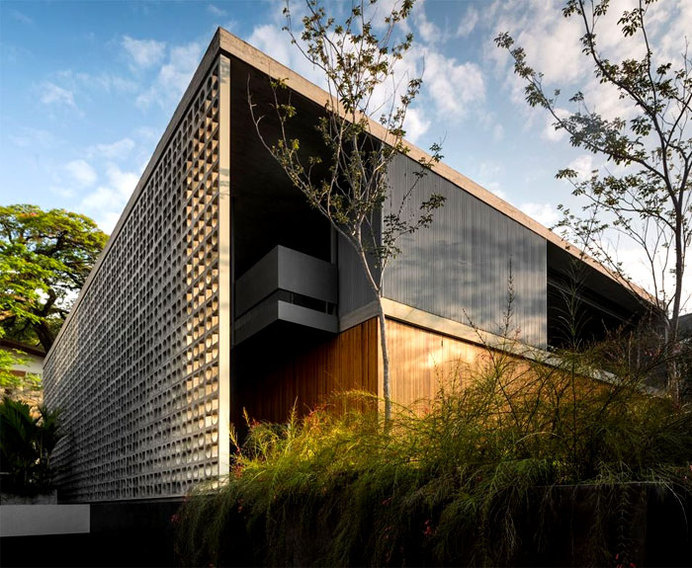 Luxury Concrete House in Sao Paulo by Studio MK27 luxury concrete house brazil #design #architecture #house