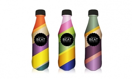 Beat / Coca-cola - wesemua #packaging #bottle