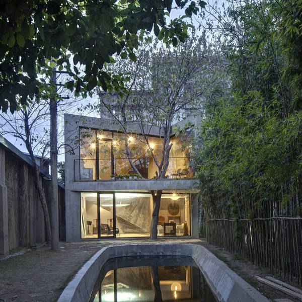 CJWHO ™ (Tea House, Shanghai, China by Archi Union...) #concrete #house #design #interiors #china #architecture #library #tea