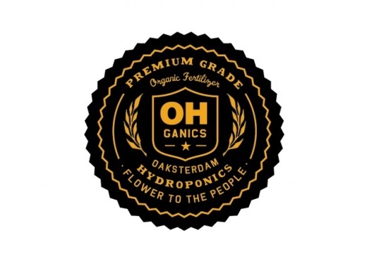 OH Ganics Logo #seal #logo #badge #branding