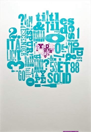 00ONE | I HEART TYPOGRAPHYhttp://designspiration.net/tag/letterpress/page/10/# #type #letterpress #poster #typography