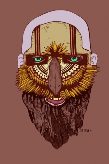 Zeque Penya | Illustration #zeque #el #paso #illustration #maintain #face #penya
