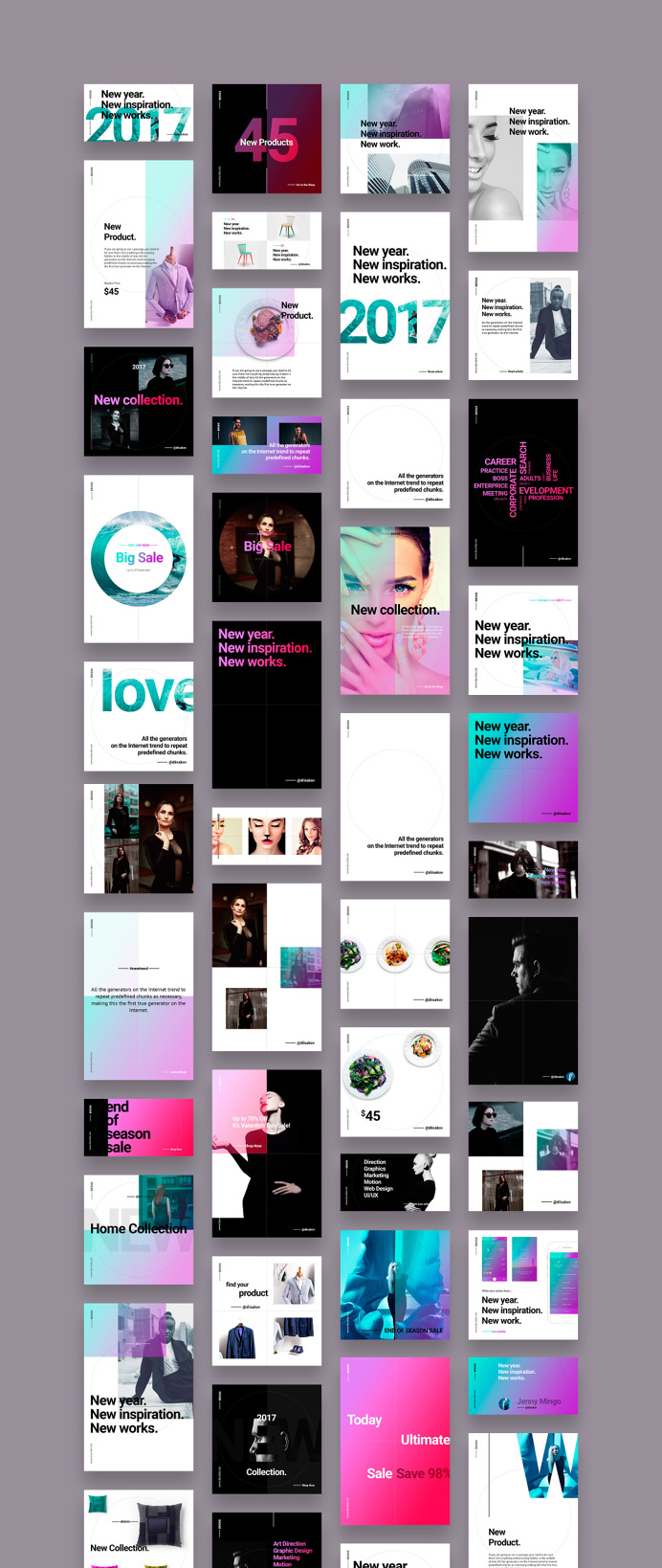 UI8 — Products — BRONX Social Media Pack