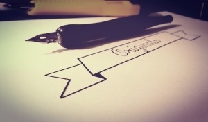 Originals #lettering #ink #originals #handwriting #quill #letter #paint #art #typography