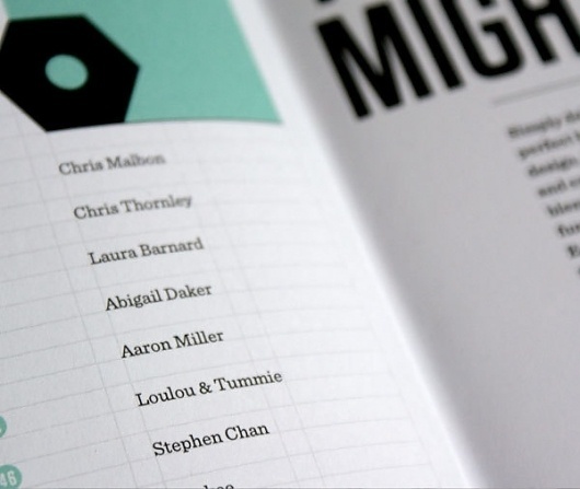 The Mighty Pencil #design #graphic #editorial