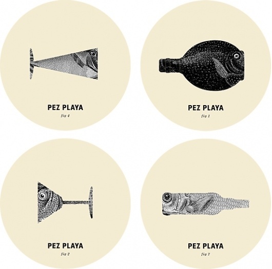 Pez Playa - Estudi de disseny grÃ fic i imatge corporativa RUN DESIGN #pez #design #graphic #rundesign #playa #identity