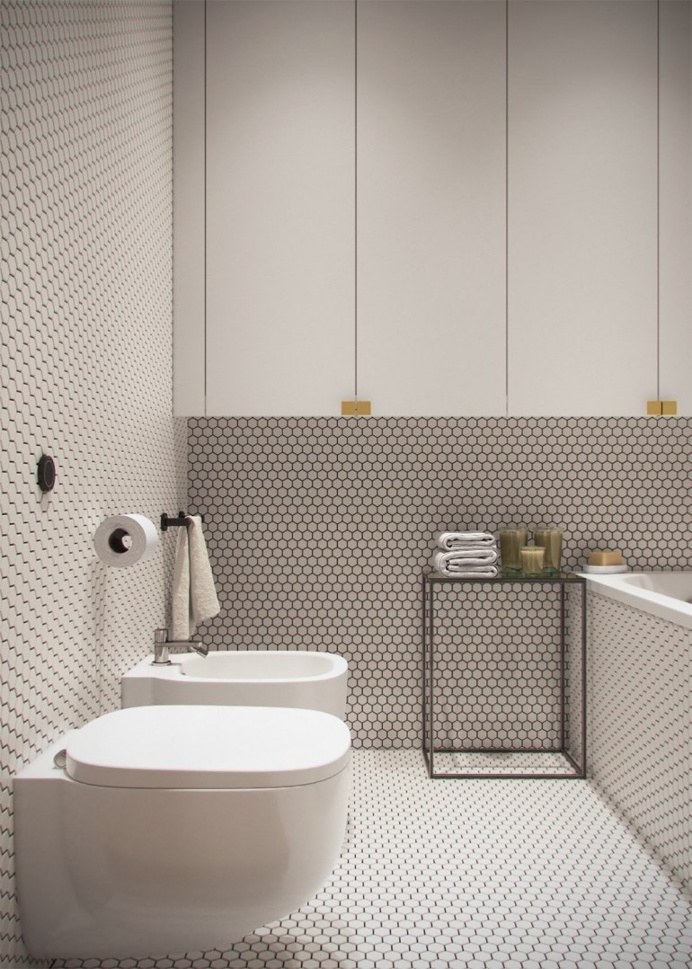 Light and Modern Sophistication In A Two Bedroom Apartment