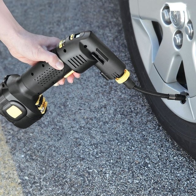 Automatic Cordless Tire Inflator #tech #flow #gadget #gift #ideas #cool