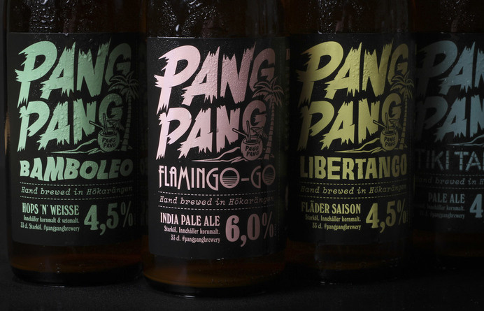 PangPang Brewery Summer Beer Series — The Dieline #packaging #beer #bottle