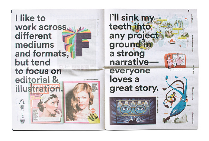 Some Things I Have Made - Matt Chase | Design, Illustration #print #layout