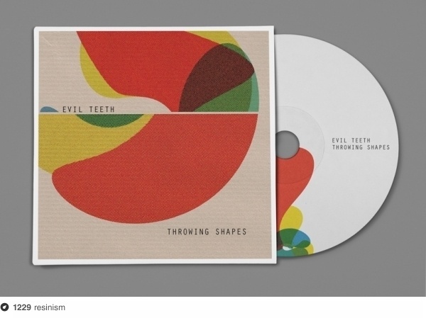 Evil Teeth–Throwing Shapes on Dropula - The inspirational catalogue #teeth #throwing #packaging #resinism #shapes #concept #evil #cd