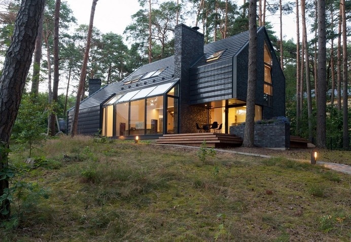 Black House Blues by Studija Archispektras #architecture #minimalism #minimal interior